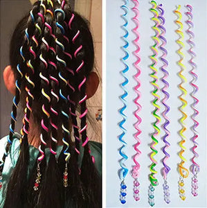 3Pcs/Set Girl Mom Curler Hair Braid hair styling tools hair roller woman girl Braid Maintenance The princess hair accessory