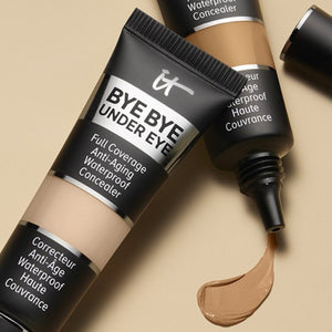 It Bye bye Under Eyes Concealer Cream Face Make Up Base Full Cover Dark Circles Acne 2 Colors Concealer