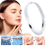 HailiCare Micro Current Color Light Face-Lifting Instrument Small V Face Tightening Double Chin Hot Compress Face Lifting Tool