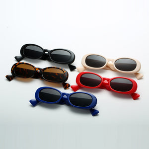 New Retro Oval Small Frame Sunglasses Men And Women Trend Sunglasses