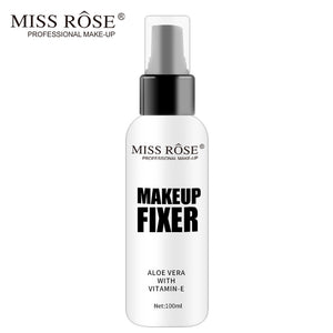 MISS ROSE Moisturizing And Nourishing Long-Lasting Makeup Fixing Lotion 100ml Frosted Bottle Clear Makeup Setting Spray